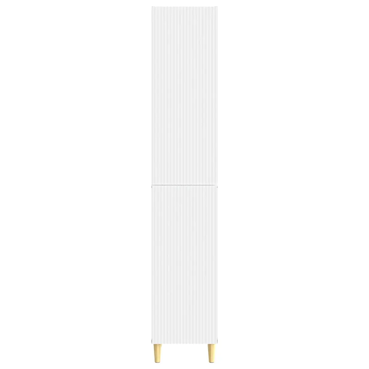 Engineered Wood Cabinet Set 2 Piece Living Room Bedroom Home Office White Storage Furniture