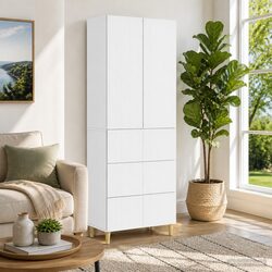 Specifications: Cabinet Set of 2 - 66 x 34.5 x 90 cm