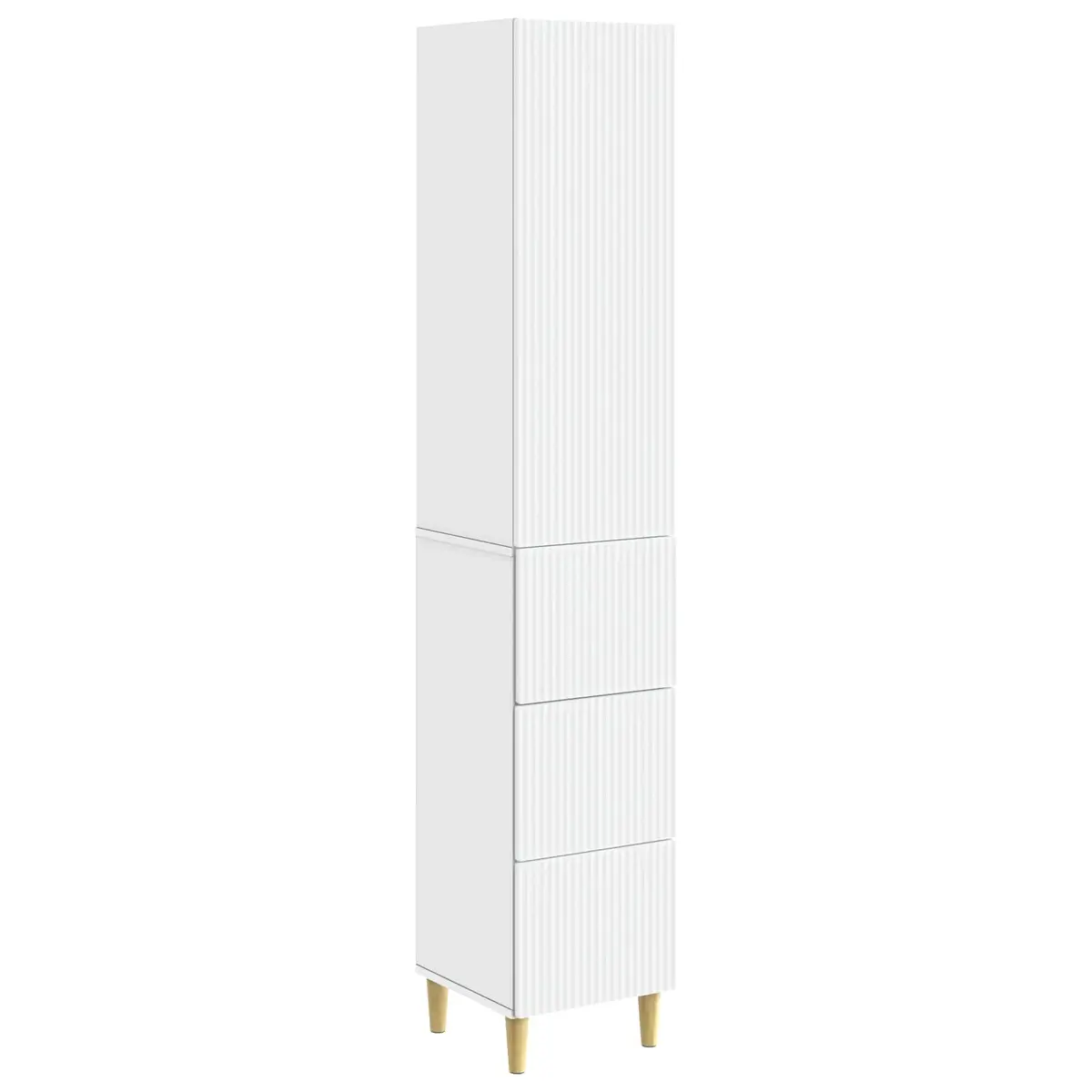 Cabinet Set 2 pcs Indoor Outdoor Storage Furniture Engineered Wood 33 x 34.5 x 90 cm