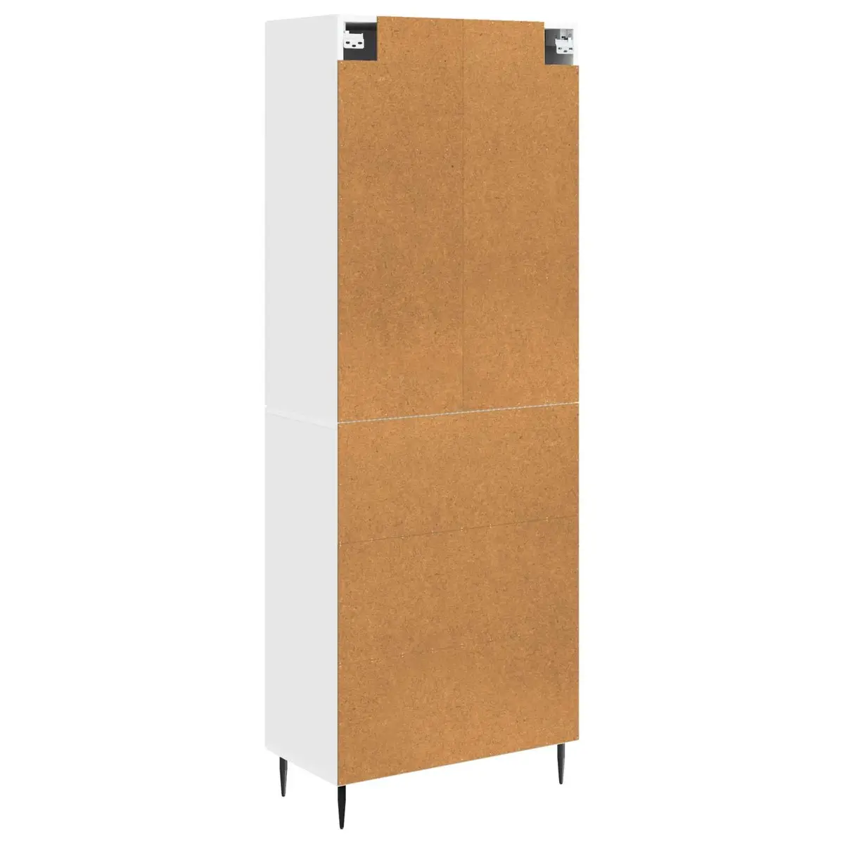 Cabinet Set 2 pcs 66 x 34.5 x 89.5 cm Modern Home Furniture Storage Solution