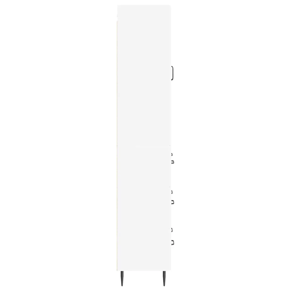 Storage Cabinet Set 2 pcs for Home 66 x 34.5 x 90 cm Adjustable Shelves