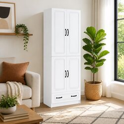 Specifications of White Cabinet Set 2 Pieces, Engineered Wood