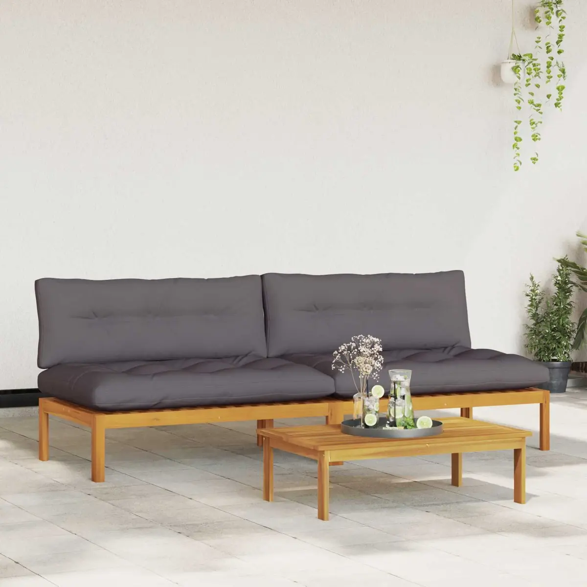 2-Piece Outdoor Sectional Sofa