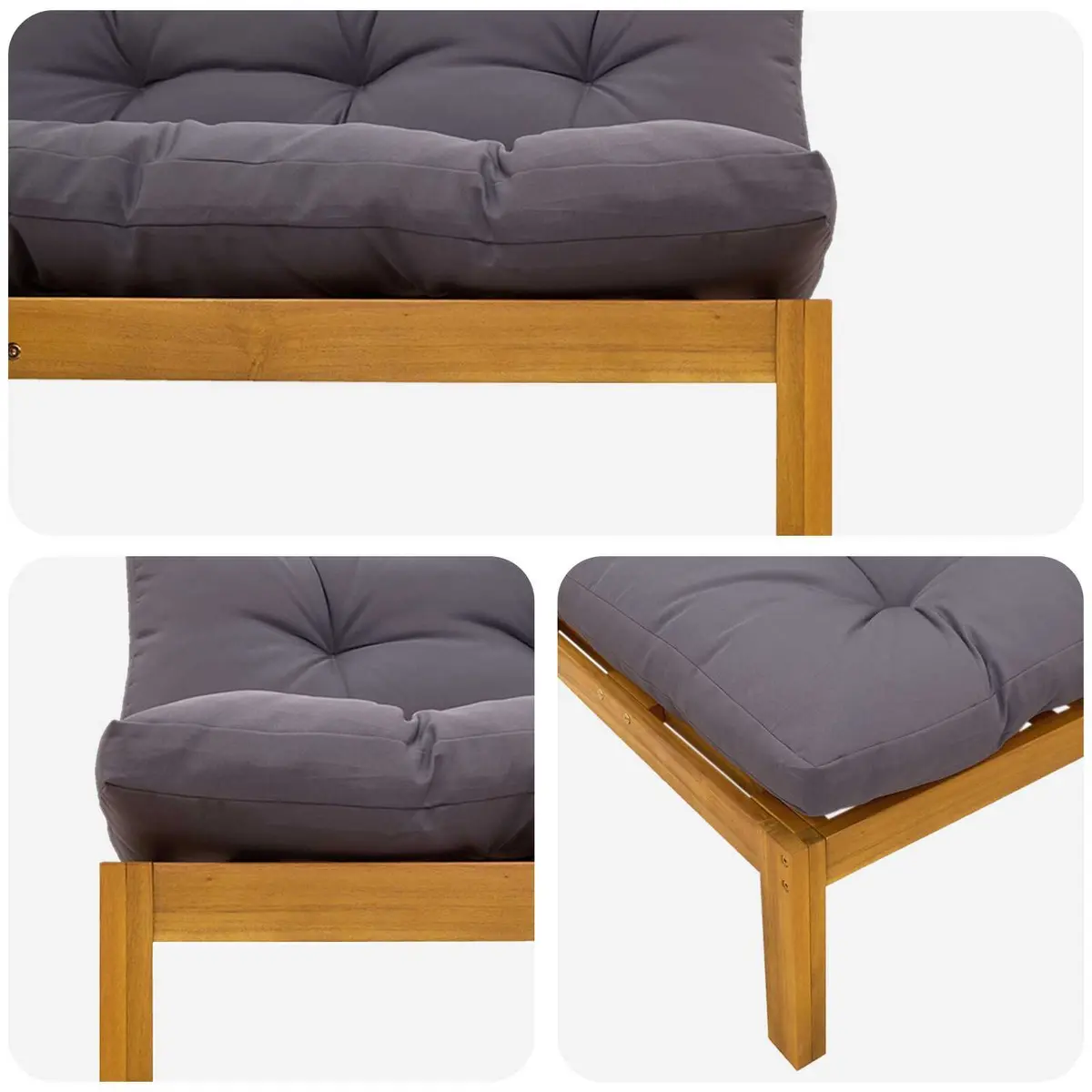 2-Piece Outdoor Sectional Sofa