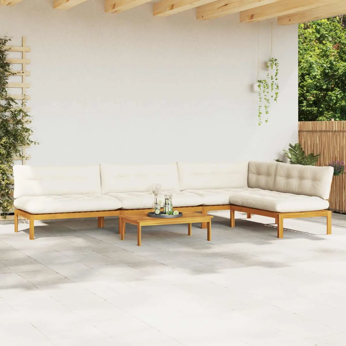 5-Piece Garden Pallet Sofa Set