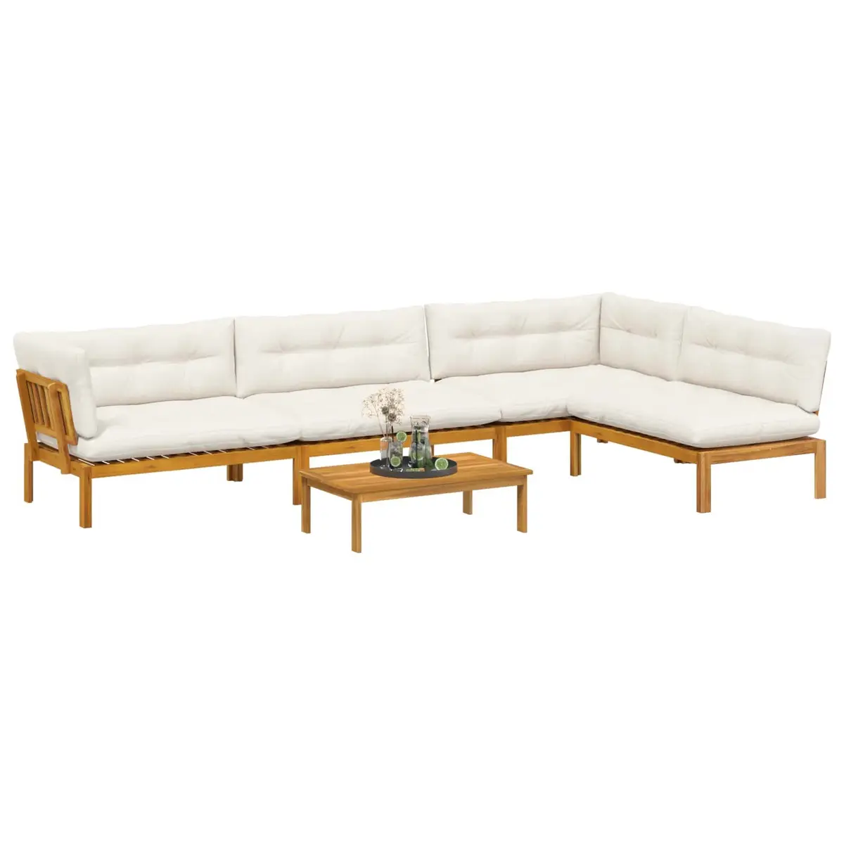 5 Piece Corner Sofa Set