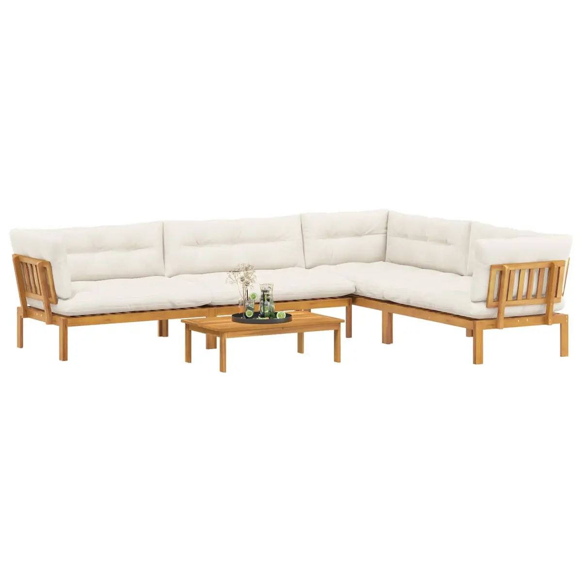 5 Piece Outdoor Pallet Sofa Set