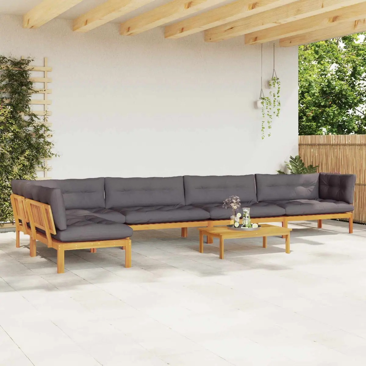 6-Piece Garden Pallet Sofa Set