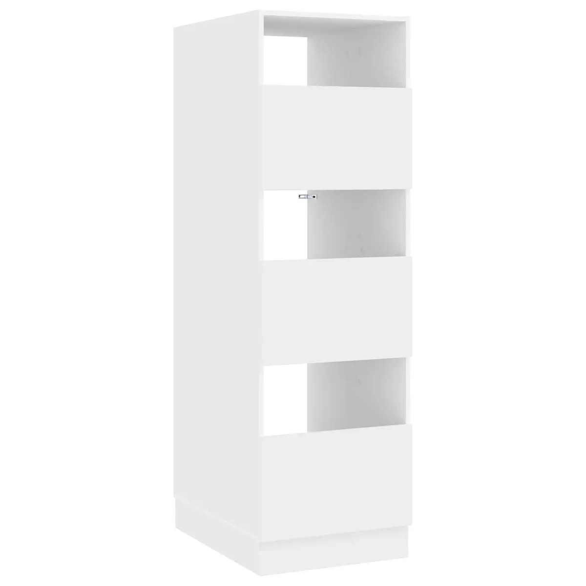Laundry Cabinet Set 2 Piece White Storage Washing Machine Utility Room Furniture