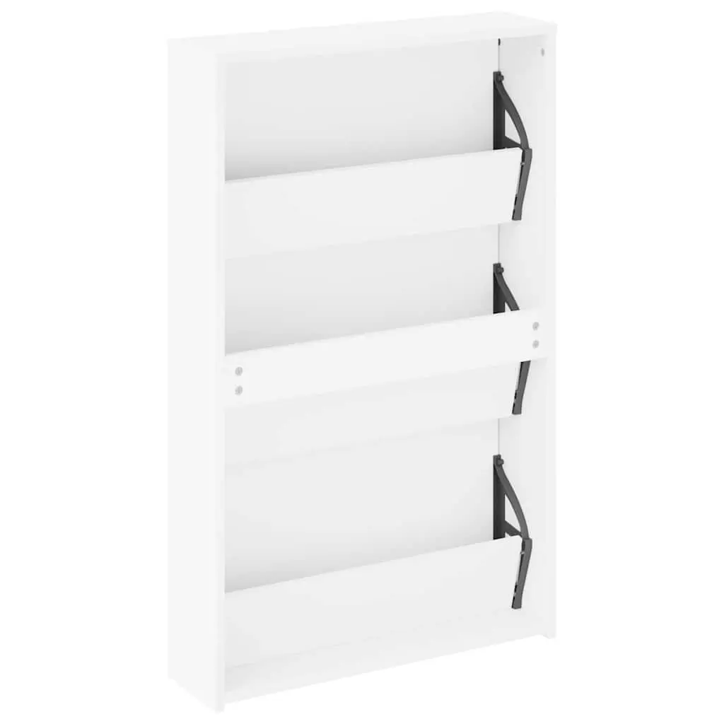 3-Layer Shoe Cabinet with Mirror