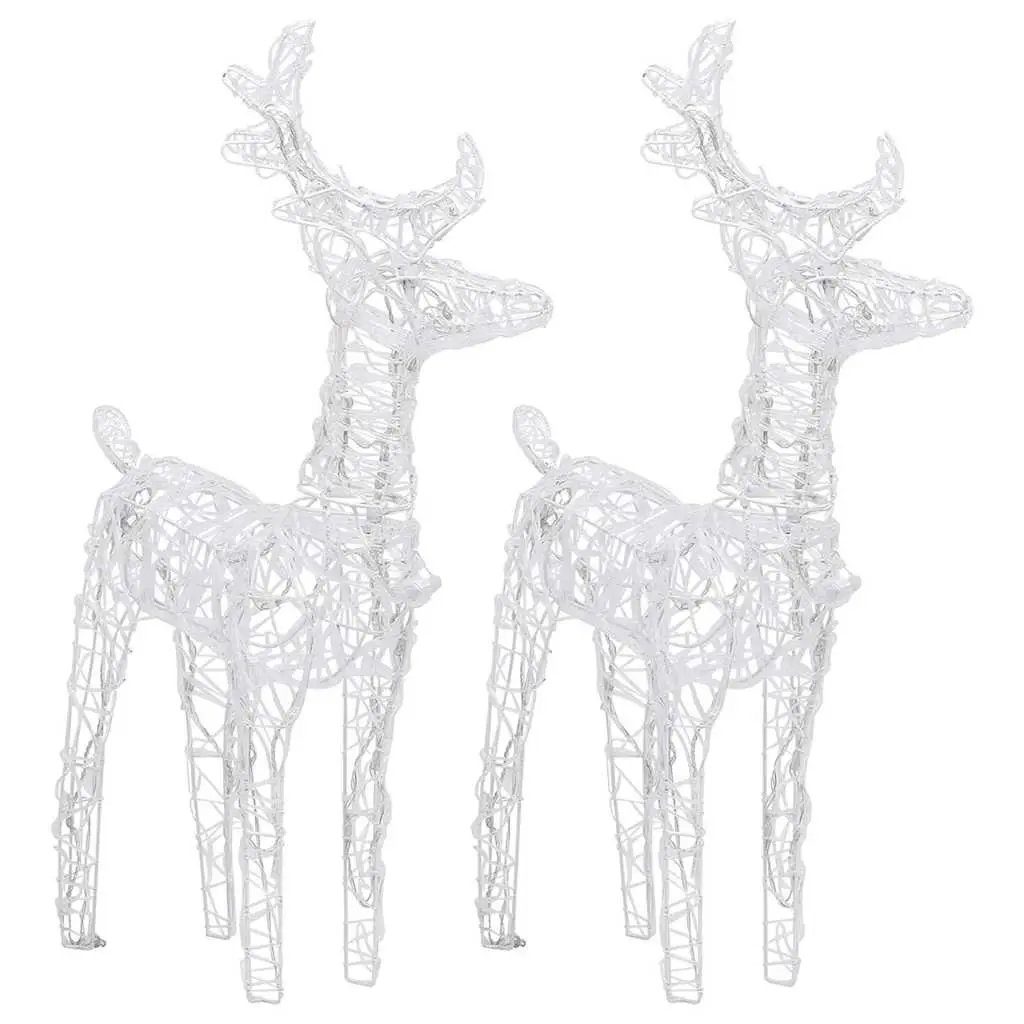 2pc Christmas Reindeer Decoration with 80 LEDs