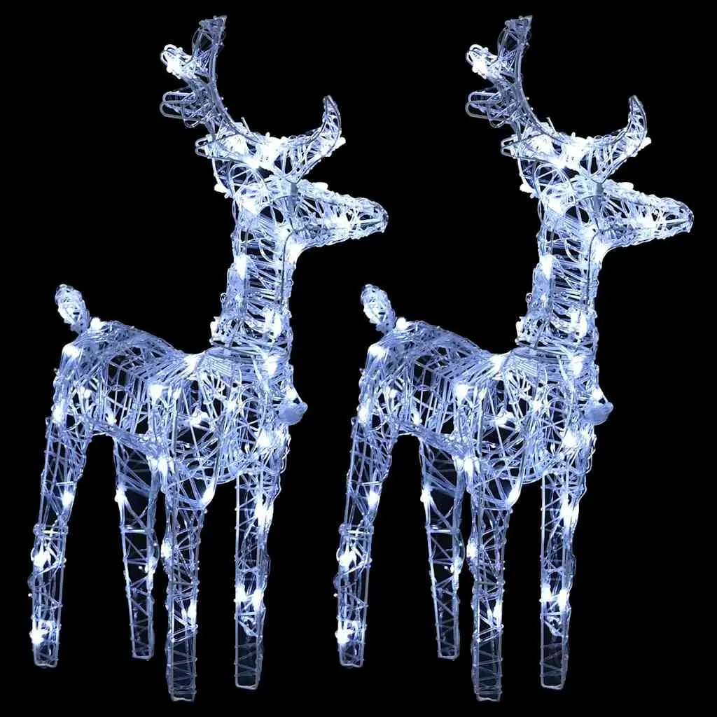 2pc Christmas Reindeer Decoration with 80 LEDs
