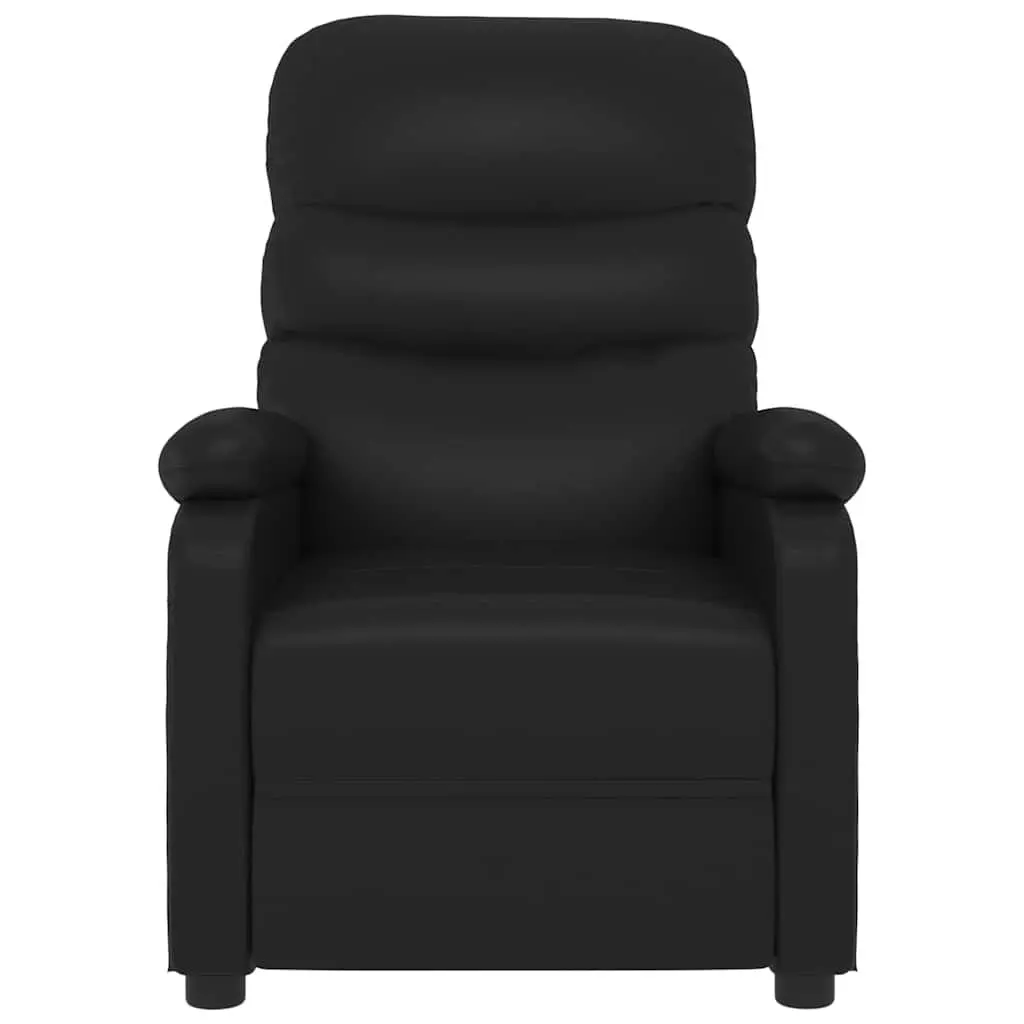 Electric Massage Chair for Relaxation Black Recliner Size with 6 Massage Points