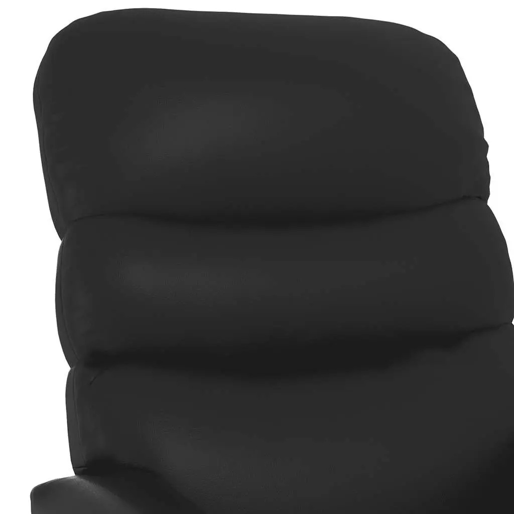Electric Massage Chair for Relaxation Black Recliner Size with 6 Massage Points