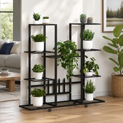 Dimensions and Features of the Black Iron Plant Stand