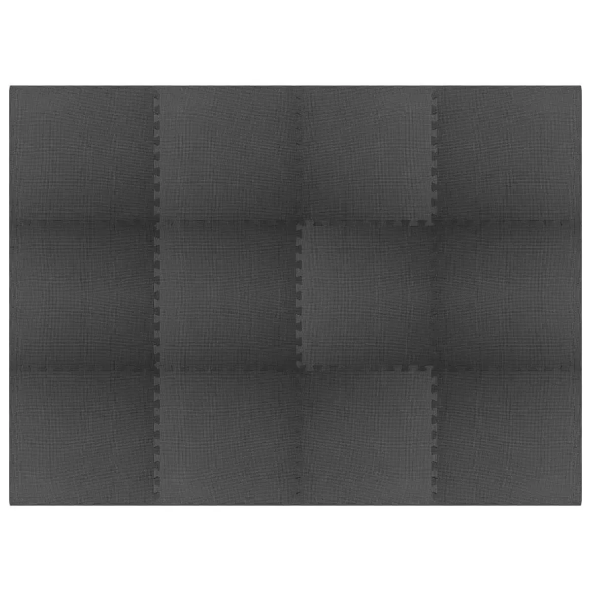 EVA Foam Pool Ground Mat with 12 Modular Interlocking Pieces