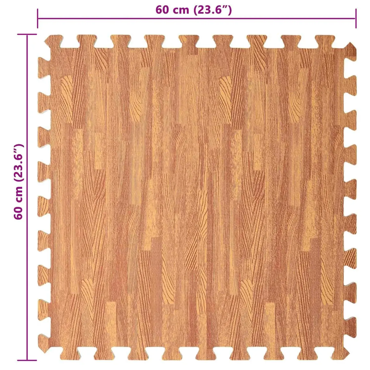 12-Piece EVA Foam Pool Mat Set
