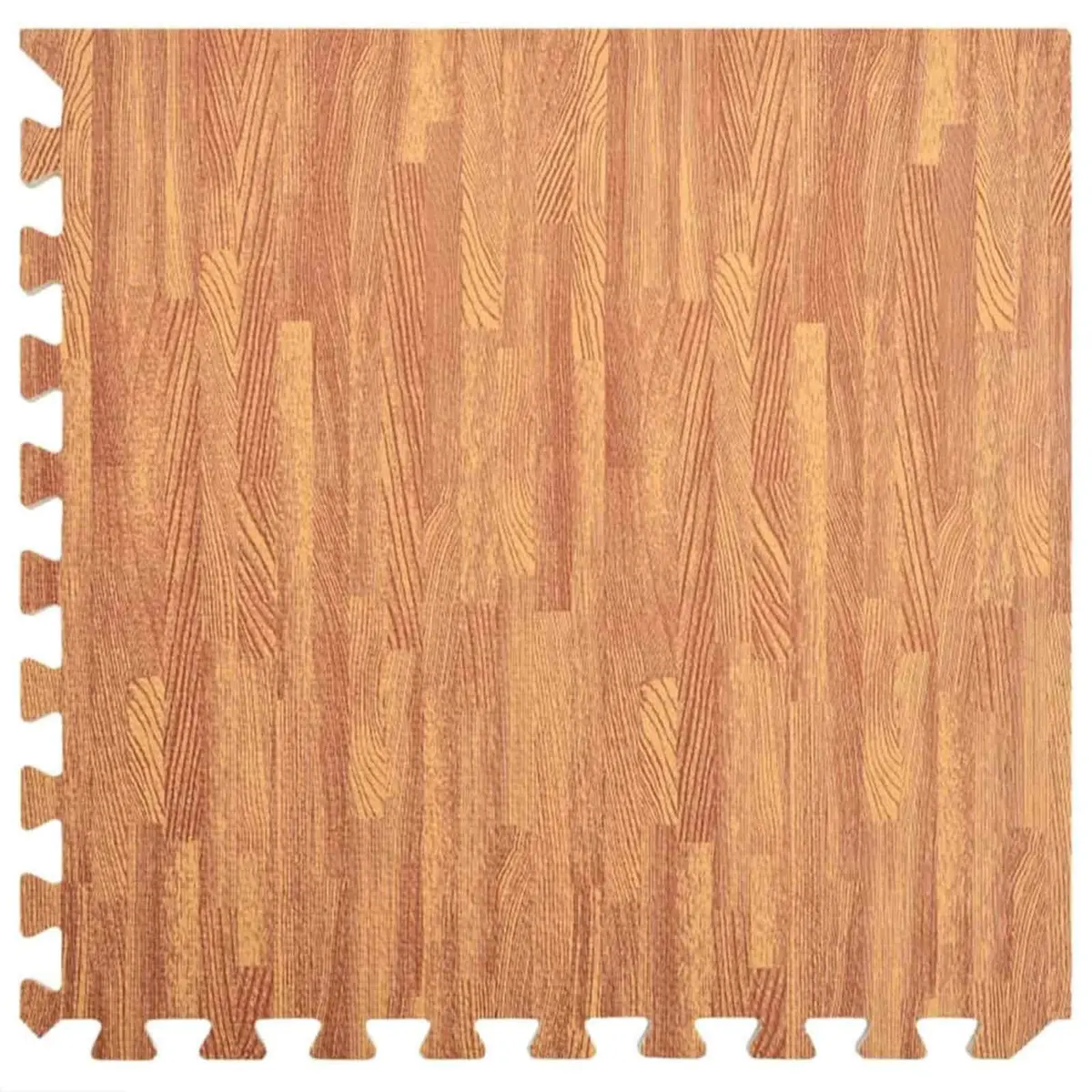 Pool Ground Mat 24 Pieces EVA Foam Modular Interlocking Tiles Poolside Brown