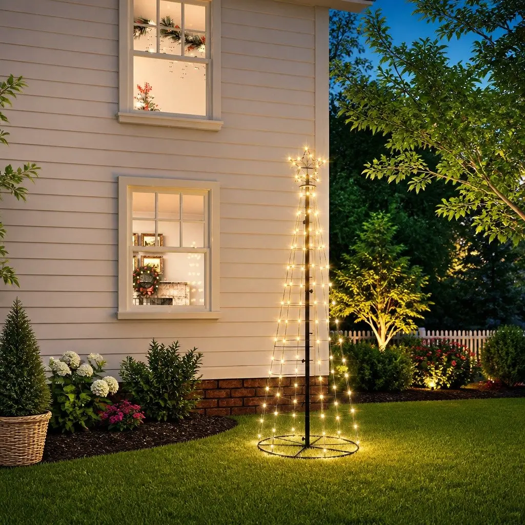 180cm LED Cone Tree with 108 LEDs