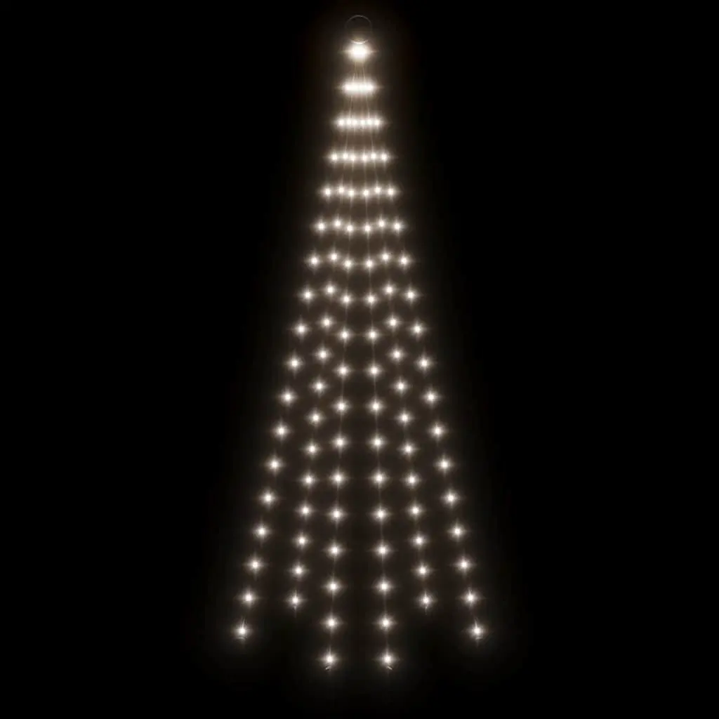 Christmas Tree Flagpole Light 108 LEDs 180cm