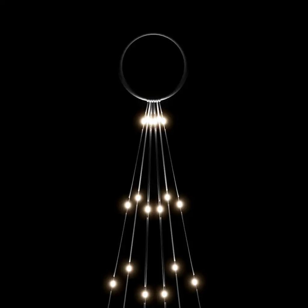 Christmas Tree Flagpole Light 108 LEDs 180cm