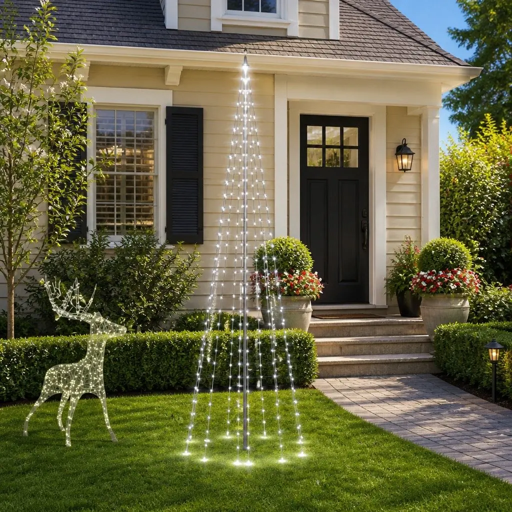 Christmas Tree Flagpole Light 300cm