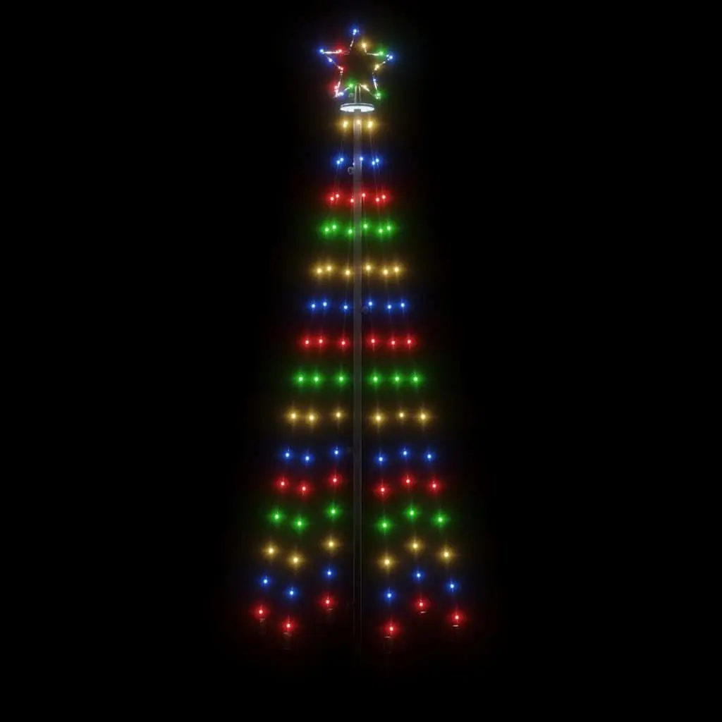 Christmas Tree Indoor Outdoor 180cm 108 Multicolour LEDs 8 Lighting Effects