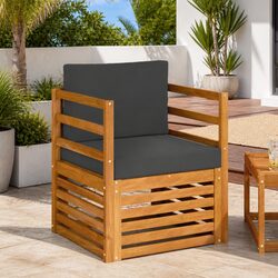 Specifications of Acacia Wood Outdoor Sectional Sofa Set