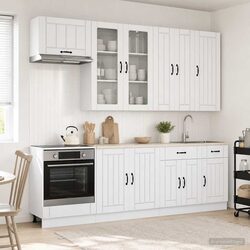 Engineered Wood 8 Piece Kitchen Cabinet Set Specifications