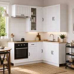 Specifications of the 8 Piece Engineered Wood Kitchen Cabinet