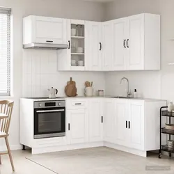 Specifications of PORTO Kitchen Unit: 8 pcs Cabinet