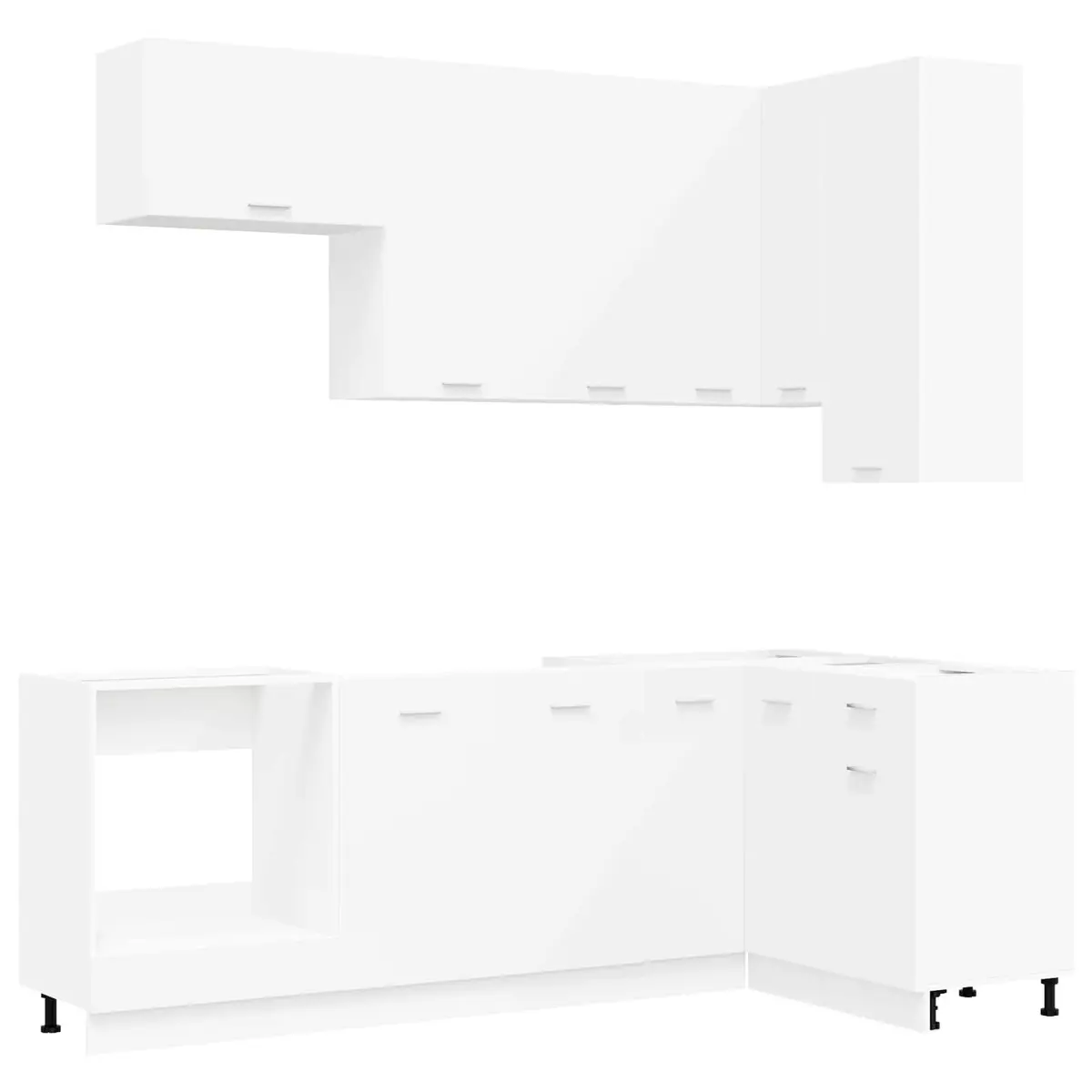 White Kitchen Storage Unit