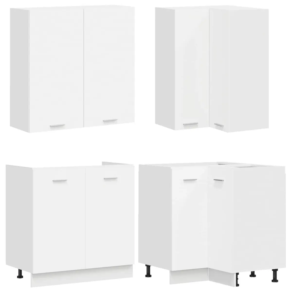 White Kitchen Storage Unit