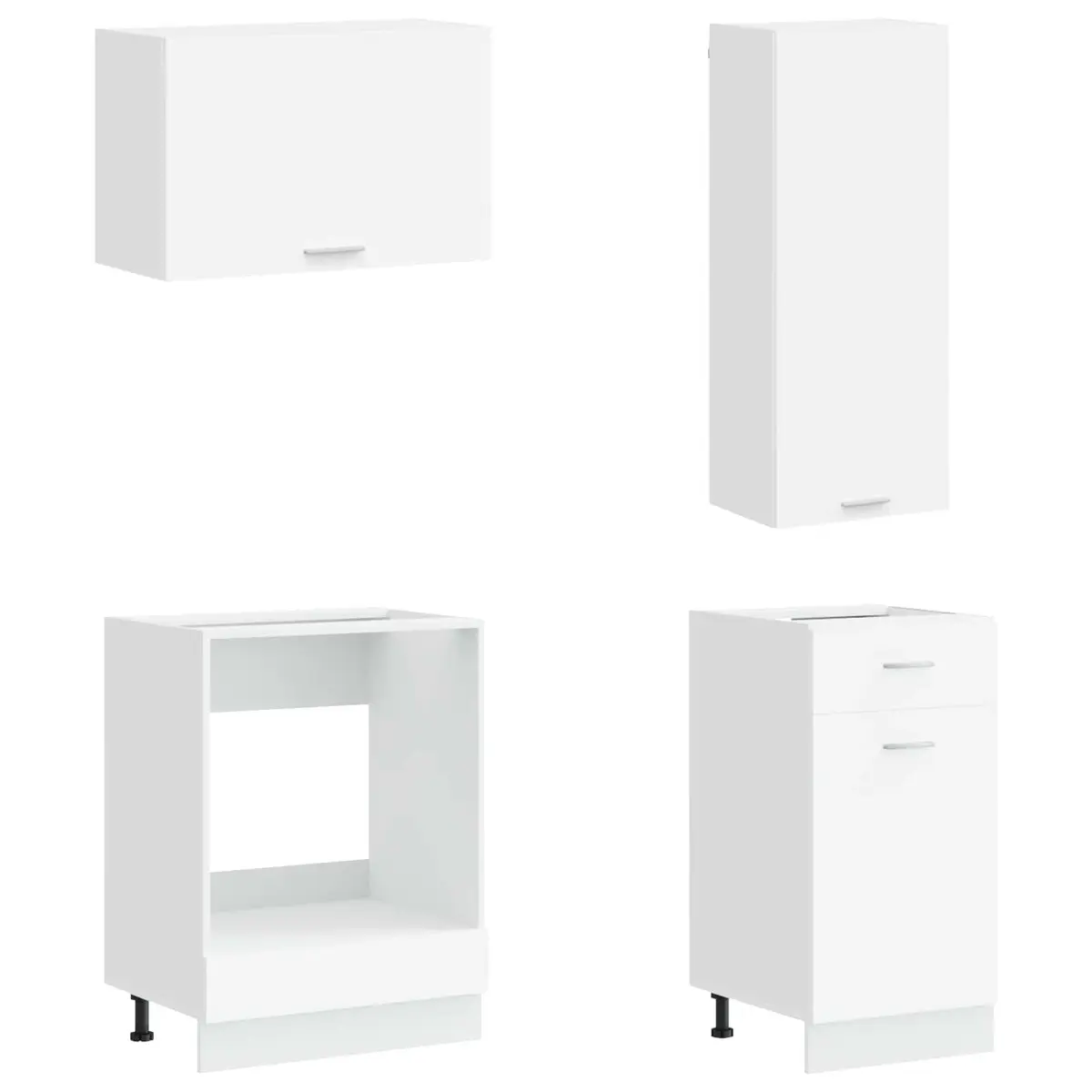 White Kitchen Storage Unit