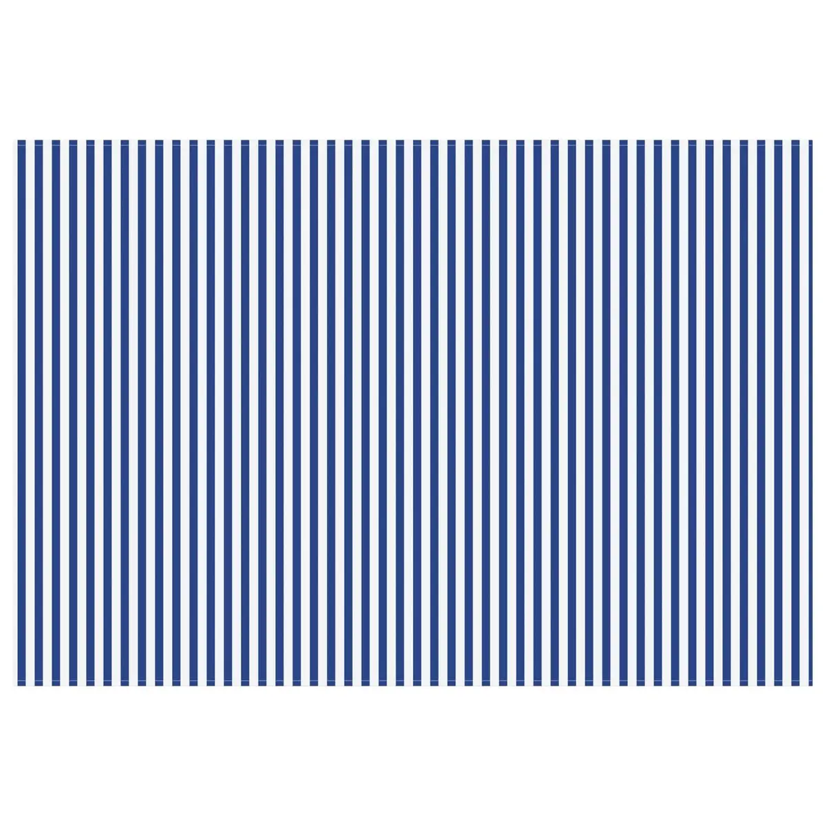 Awning Replacement Fabric Blue White 300 x 250 cm UV Weather Resistant Outdoor