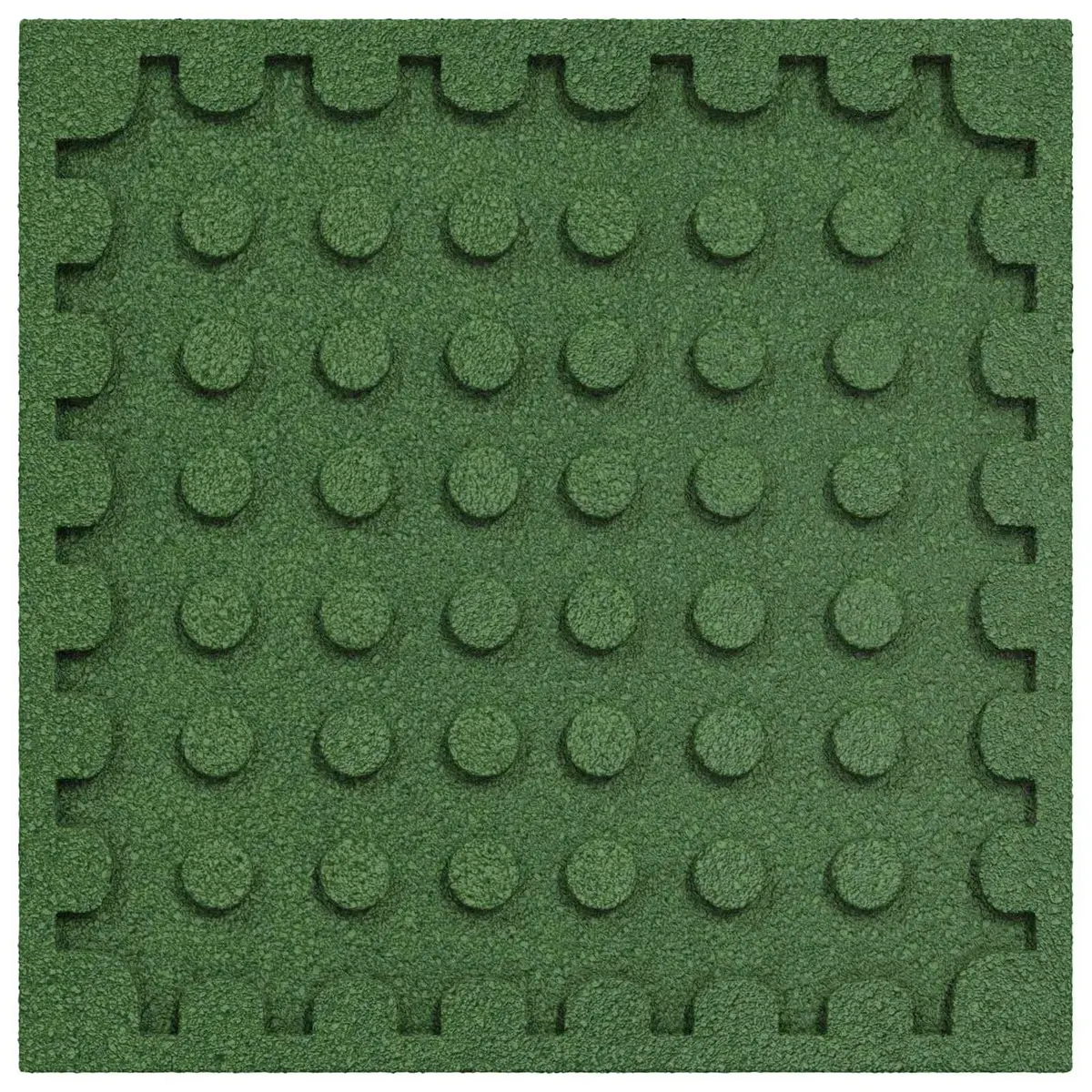 Outdoor Safety Mats Green 50 x 50 cm 18 Piece Fall Protection Tiles
