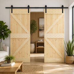 Sliding Door Set Specifications - 2 pcs 100 x 210 cm