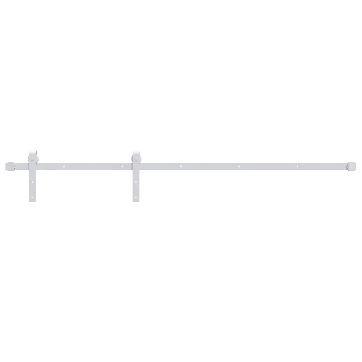 Sliding Door Solid Pine Wood Natural White 90 x 210 cm Modern Interior Space