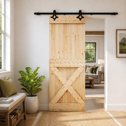 Specifications for Sliding Door 80 x 210 cm in Solid Pine Wood