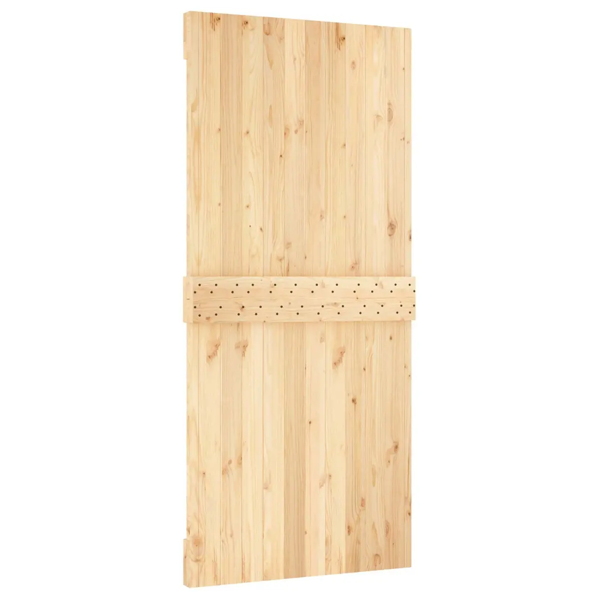 95x210cm Sliding Door in Solid Pine Wood