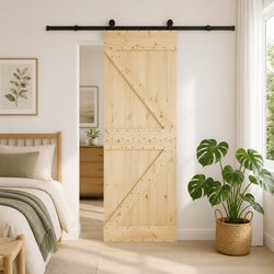 Specifications of a Modern Sliding Door with Wood Frame