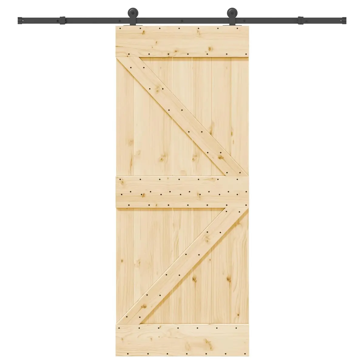 Sliding Door with Wood Frame
