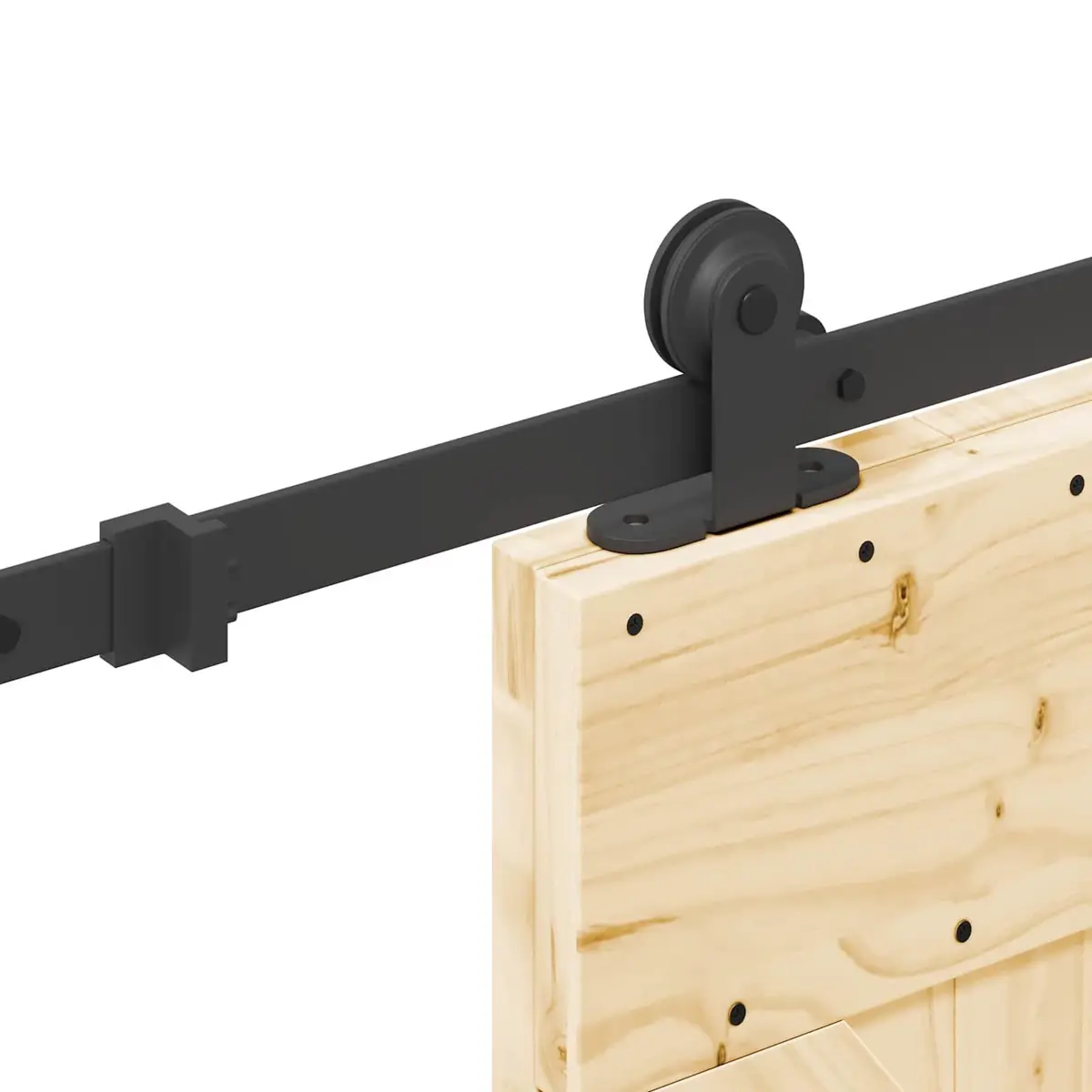 Sliding Door with Wood Frame