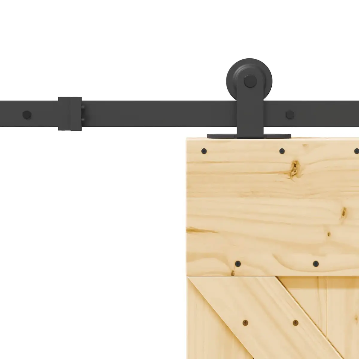 Sliding Door with Wood Frame