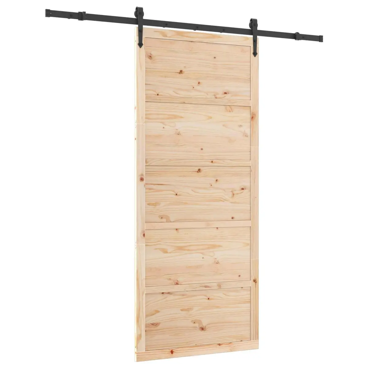 Sliding Door 90 x 208 cm in Pine Wood