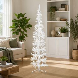 Specifications of 210cm Slim Artificial Half Christmas Tree