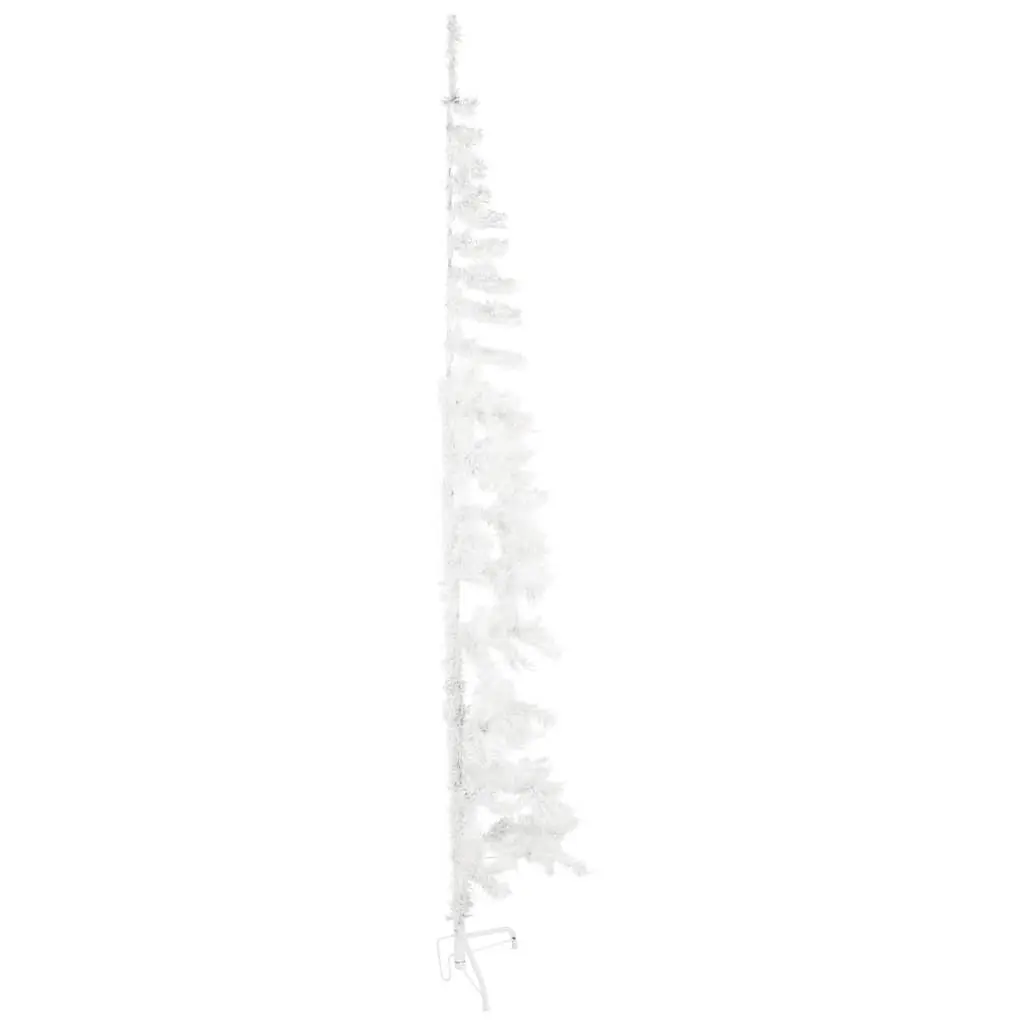 210cm Slim Artificial Half Christmas Tree