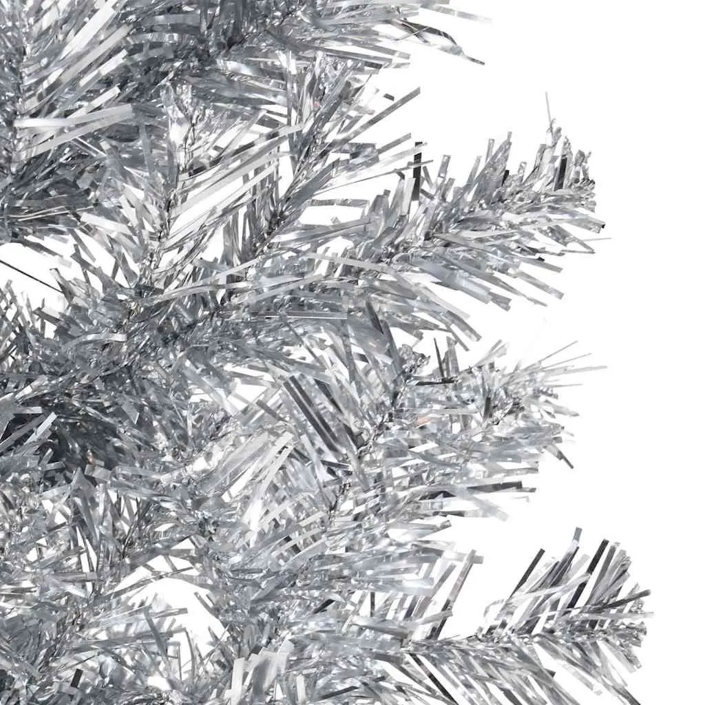 150cm Silver Half Christmas Tree