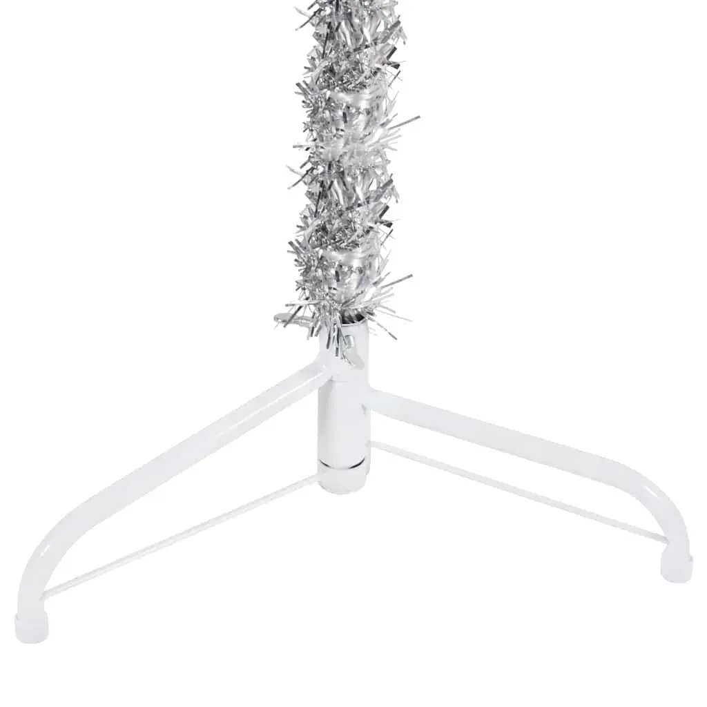Slim Artificial Half Christmas Tree 180 cm