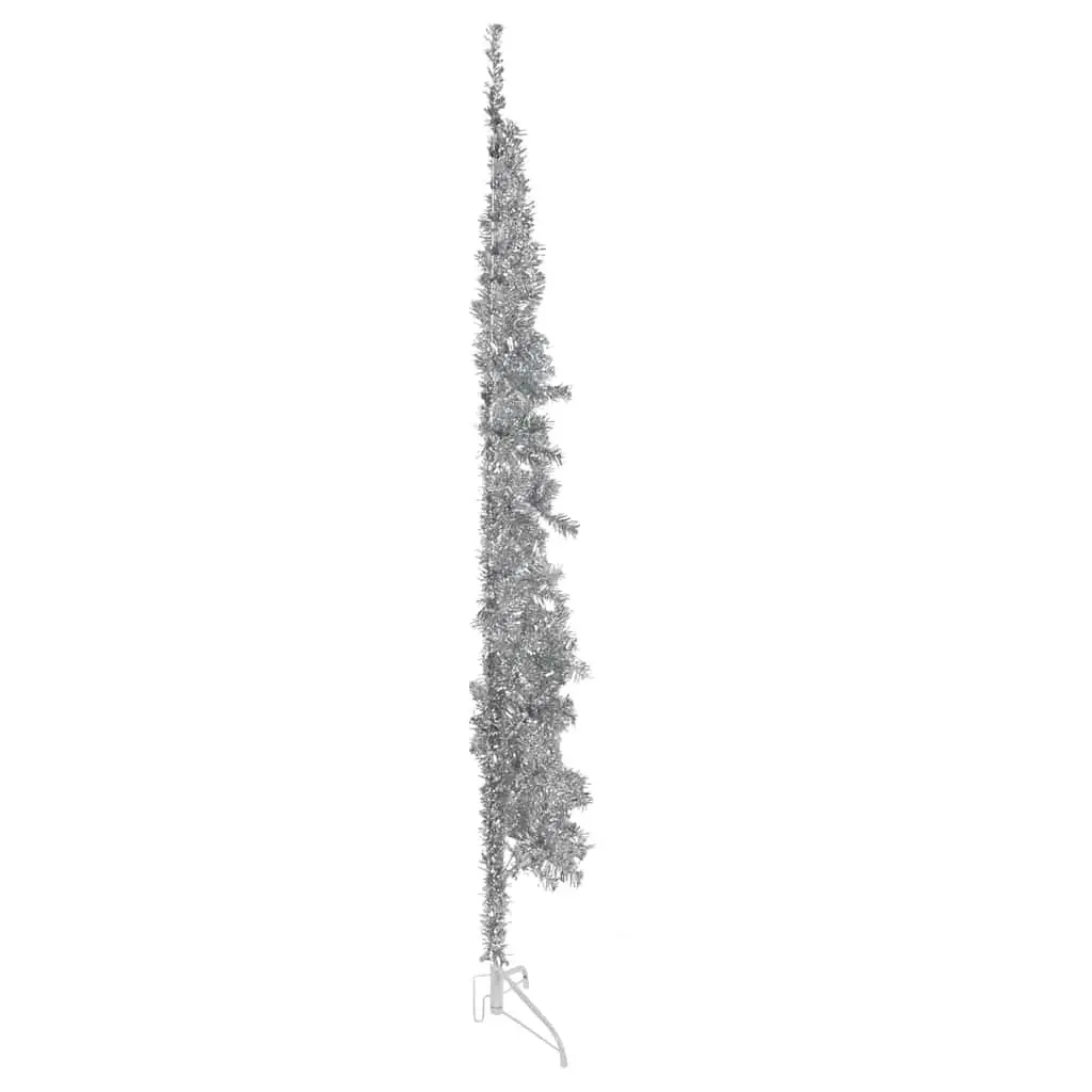 Silver Half Christmas Tree 240cm